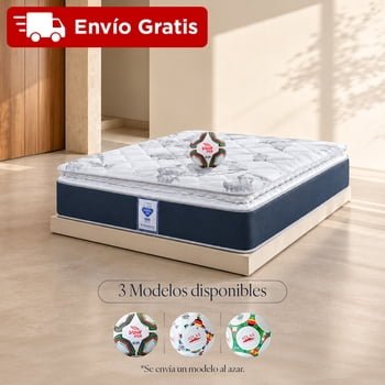 Colchón Matrimonial Ortopédico De Confort Medio Spring Air Smith