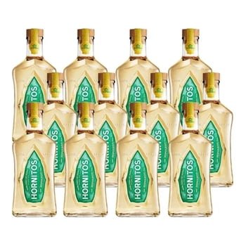 Caja de 12 Tequila Sauza Hornitos Reposado 1 L